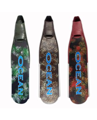 Ελαφρύ πέδιλο carbon υψηλής απόδοσης – Blue Green Πέδιλα Camo Carbon Ocean